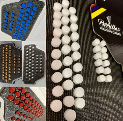 BOTONES PARA ACORDEON